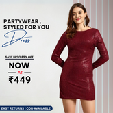 Stunning Women’s Partywear Dresses | Dress to Impress, Shine to Celebrate | PD-10