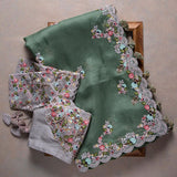 Latest Fancy Designer Saree With Blouse