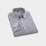 Premium Imported 100% High Quality Cotton Formal Men’s Plain/Solid Shirts| Full/Half Sleeve | With Pocket | (FS-134)