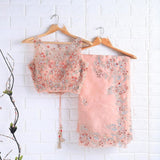 Latest Fancy Designer Saree With Blouse