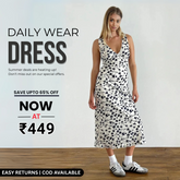 Women’s Dailywear Dress | Breathe Easy, Look Fabulous| WD-01