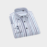 Premium Imported 100% High Quality Striped Shirt | Full/Half Sleeve | With Pocket | (FS-117)