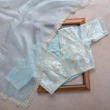 Latest Fancy Designer Saree With Blouse