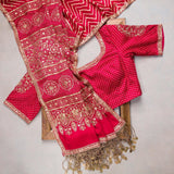 Latest Fancy Designer Saree With Blouse