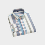 Premium Imported 100% High Quality Striped Shirt | Full/Half Sleeve | With Pocket | (FS-124)