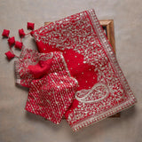 Latest Fancy Designer Saree With Blouse