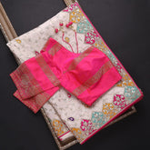 New Fancy Designer Saree With Blouse