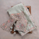 New Fancy Designer Saree With Blouse