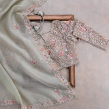 New Fancy Designer Saree With Blouse