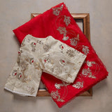 Latest Fancy Designer Saree With Blouse