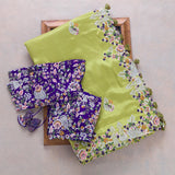 New Fancy Designer Saree With Blouse