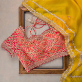 Latest Fancy Designer Saree With Blouse