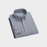 Premium Imported 100% High Quality Striped Shirt | Full/Half Sleeve | With Pocket | (FS-110)