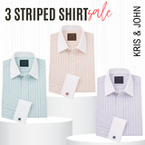 Classic Striped Shirt – Imported, 100% High Quality, Full/Half Sleeve with Pocket |SS-04