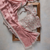 New Fancy Designer Saree With Blouse