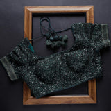 Latest Fancy Designer Saree With Blouse