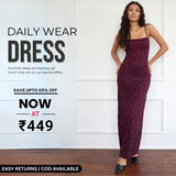 Women’s Dailywear Dress | Breathe Easy, Look Fabulous| WD-05