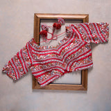 New Fancy Designer Saree With Blouse