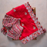 New Fancy Designer Saree With Blouse