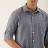 Combo Pack of 3 Men’s Formal Shirts – Stylish & Versatile Collection (Half & Full Sleeves, With/Without Pockets) (FS-49)