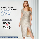 Stunning Women’s Partywear Dresses | Dress to Impress, Shine to Celebrate | PD-06