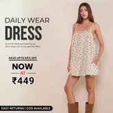 Women’s Dailywear Dress | Breathe Easy, Look Fabulous| WD-06