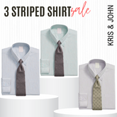Classic Striped Shirt – Imported, 100% High Quality, Full/Half Sleeve with Pocket |SS-06