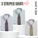 Classic Striped Shirt – Imported, 100% High Quality, Full/Half Sleeve with Pocket |SS-06