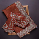 New Fancy Designer Saree With Blouse