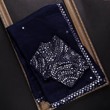 New Fancy Designer Saree With Blouse