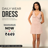 Women’s Dailywear Dress | Breathe Easy, Look Fabulous| WD-07