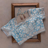 New Fancy Designer Saree With Blouse