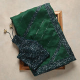 New Fancy Designer Saree With Blouse