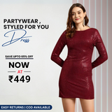 Stunning Women’s Partywear Dresses | Dress to Impress, Shine to Celebrate | PD-10