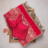 Latest Fancy Designer Saree With Blouse