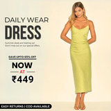 Women’s Dailywear Dress | Breathe Easy, Look Fabulous| WD-04