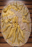 New Fancy Designer Saree With Blouse