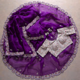 New Fancy Designer Saree With Blouse