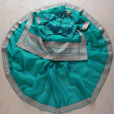 New Fancy Designer Saree With Blouse