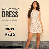 Women’s Dailywear Dress | Breathe Easy, Look Fabulous| WD-08
